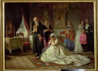 Before the Wedding, 1874